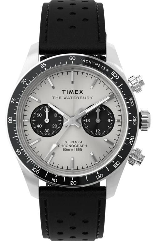 Timex TW2Y19300 Waterbury Heritage horloge, Sieraden, Tassen en Uiterlijk, Horloges | Heren, Polshorloge, Nieuw, Overige merken