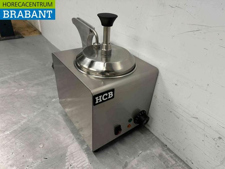 RVS Verwarmde Sauspomp Sauswarmer 2 liter 230V Horeca, Zakelijke goederen, Horeca | Keukenapparatuur, Nieuw in verpakking, Ophalen of Verzenden