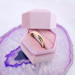 Tricolor gouden trinity ring (witgoud, roségoud), Sieraden, Tassen en Uiterlijk, Ringen, Gebruikt, Overige kleuren, Ophalen of Verzenden