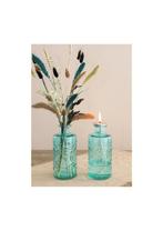 Gekleurd glazen fles berlin soft blue  / stuk grotere ook, Hobby en Vrije tijd, Ophalen of Verzenden, Nieuw