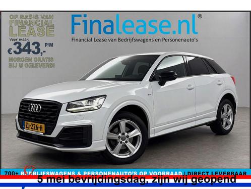 Audi Q2 35 TFSI CoD Sport S-line 150PK Autom LED Navi €343pm, Auto's, Audi, Lease, Automaat, SUV of Terreinwagen, Benzine, Wit