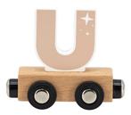Tryco Houten Gekleurde Lettertrein - Letter U TR-353040, Verzenden, Nieuw