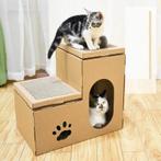 SpirePets - kattenhuis krab-speelhuis - huisje voor poeze..., Dieren en Toebehoren, Ophalen of Verzenden, Nieuw