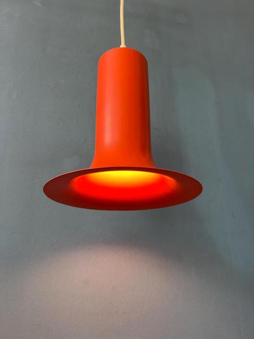 Vintage Orange Raak Cone Pendant Lamp, Huis en Inrichting, Lampen | Hanglampen, Nieuw, Ophalen of Verzenden