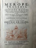 Scipione Maffei / Vincenzo Cavalucci (editor) - La Merope., Antiek en Kunst, Antiek | Boeken en Bijbels
