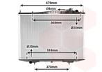 RADIATOR VOOR NISSAN FRONTIER 2001-2004 214102S710, Ophalen of Verzenden, Nieuw