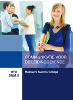 MTW SUM 5 Communicatie voor de leidinggevende 9789400215900, Boeken, Zo goed als nieuw, Verzenden