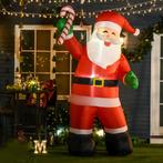 Opblaasbare Kerstdecoratie, 2,4 M Kerstman Met LED-verlichti, Diversen, Kerst, Verzenden, Nieuw