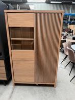 Levanzo vitrine, blond oak, Huis en Inrichting, Kasten | Vitrinekasten, Nieuw, Glas