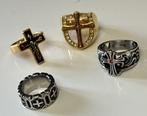 Verzamel de 4 christelijke ringen met kruis. Het krachtigste