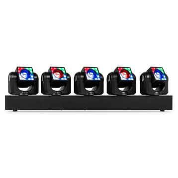 Retourdeal - BeamZ Galaxy5 moving head bar - Bar met 5x 40W beschikbaar voor biedingen