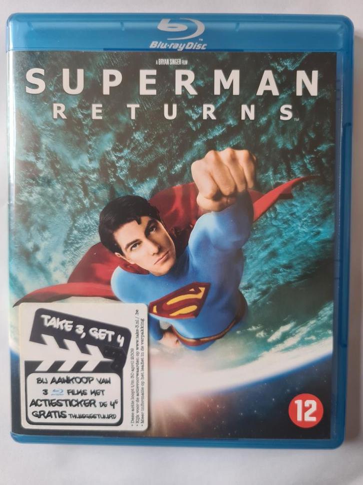 SUPERMAN RETURNS (BLURAY), Cd's en Dvd's, Blu-ray, Gebruikt, Verzenden