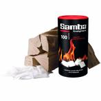 Samba Aanmaakzakjes Openhaard - 100 stuks in Koker (Tuin), Ophalen of Verzenden, Nieuw