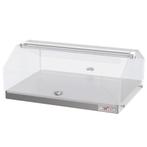 Buffetvitrine | RVS | 1 Niveau | 500x355x270(h)mm Diverso by, Verzenden, Nieuw in verpakking