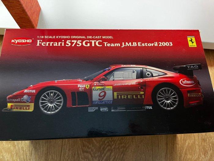 ≥ Kyosho 1:18 - Modelauto - Ferrari 575 GTC Team J.M.B