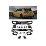 Diffuser voor mercedes a-klasse w177 hatchback 2019+ dubbele, Nieuw