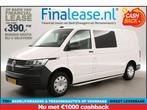 Volkswagen Transporter 2.0 TDI L2H1 DC 6-Zits Carplay Cruise, Volkswagen, Wit, Nieuw, Lease