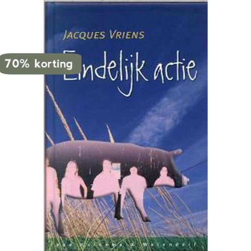 Eindelijk actie 9789026997440 Jacques Vriens, Boeken, Kinderboeken | Jeugd | 13 jaar en ouder, Gelezen, Verzenden