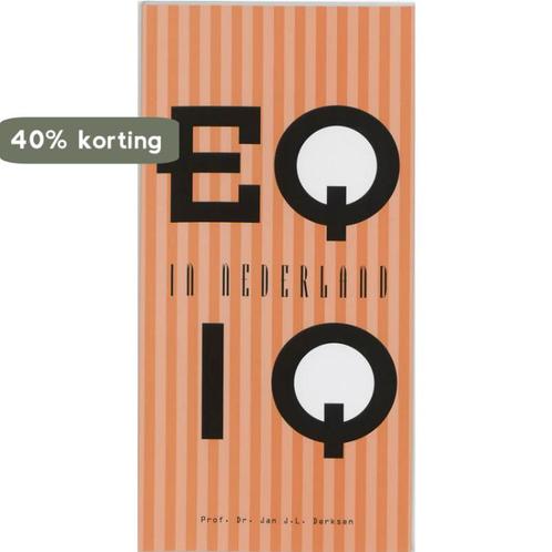 EQ en IQ in Nederland 9789080167568 J.J.L. Derksen, Boeken, Psychologie, Gelezen, Verzenden