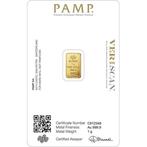 1 gram - Goud .999 - PAMP Suisse Lady Fortuna - Verzegeld, Postzegels en Munten