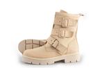 Cellini Biker Boots in maat 39 Beige | 10% extra korting, Beige, Overige typen, Zo goed als nieuw, Cellini