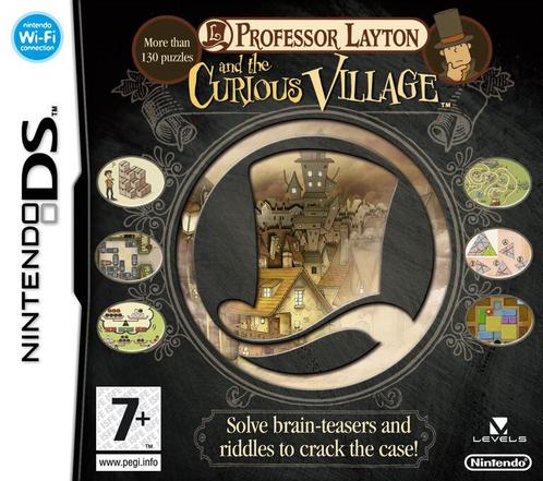 Professor Layton and the Curious Village (German) [Nintendo, Spelcomputers en Games, Games | Nintendo DS, Zo goed als nieuw, Ophalen of Verzenden