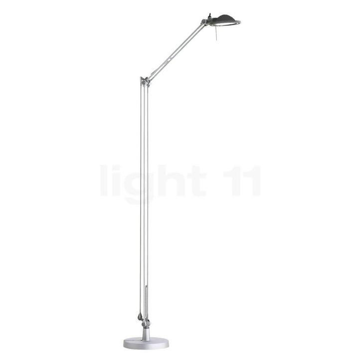 Luceplan Berenice Vloerlamp, reflector zwart/body aluminium, Huis en Inrichting, Lampen | Vloerlampen, Nieuw, Verzenden