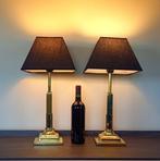 Lamp (2) - Textiel, Goud metaal - CHIC Empire-stijl