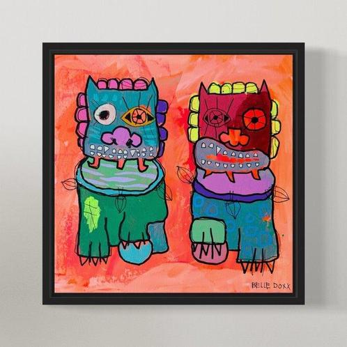Belle Doxx - Filthy bastards, Antiek en Kunst, Kunst | Schilderijen | Modern