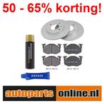 Remschijven + Remblokken Peugeot 206 achterzijde, Auto-onderdelen, Verzenden, Nieuw, Peugeot
