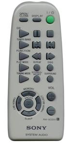 Afstandsbediening Sony rm-scex1 cmt-ex1, Ophalen of Verzenden, Nieuw, Origineel