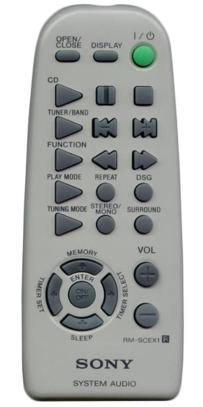 Afstandsbediening Sony rm-scex1 cmt-ex1, Audio, Tv en Foto, Afstandsbedieningen, Origineel, Nieuw, Ophalen of Verzenden