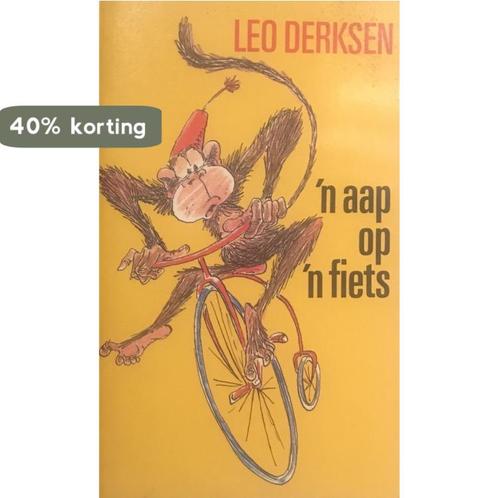 AAP OP N FIETS, N 9789061227298 Derksen, Boeken, Hobby en Vrije tijd, Gelezen, Verzenden