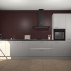 Zijdegrijze keuken Leuven 49016, Verzenden, Nieuw
