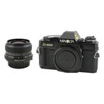 Minolta X-300 body + Minolta MD 28mm f/3.5 objectief, Verzenden, Gebruikt, Minolta