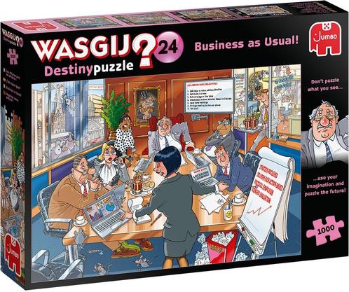 Wasgij Destiny 24 - Business as Usual! (1000 stukjes) |, Hobby en Vrije tijd, Denksport en Puzzels, Nieuw, Verzenden