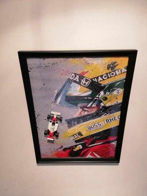 Mclaren - Ayrton Senna - Decoratief object, Verzamelen, Automerken, Motoren en Formule 1