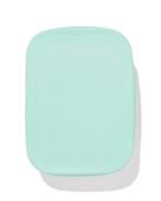 HEMA Lunchbox 18.9x14.3x5.8cm rvs lichtblauw, Verzenden, Nieuw
