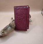 Handgemaakte Marokkaanse leren midden grote portemonnee -, Nieuw