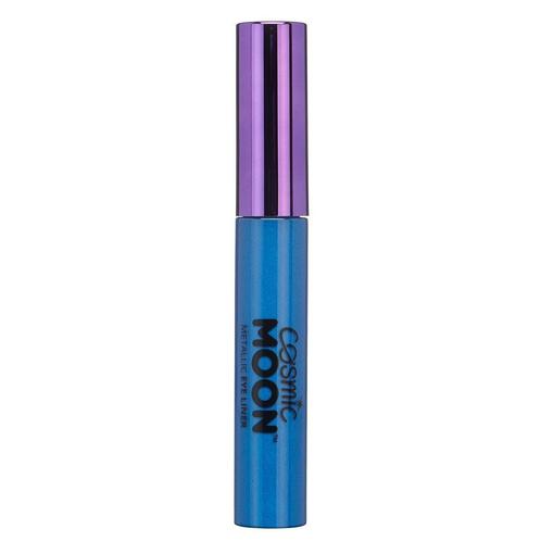 Cosmic Moon Metallic Eye Liner Blue 10ml, Hobby en Vrije tijd, Feestartikelen, Nieuw, Verzenden