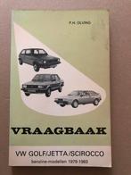 Vraagbaak VW Golf Jetta  Scirocco Benzinemodellen 1979-1983, Ophalen of Verzenden, Gelezen, Volkswagen