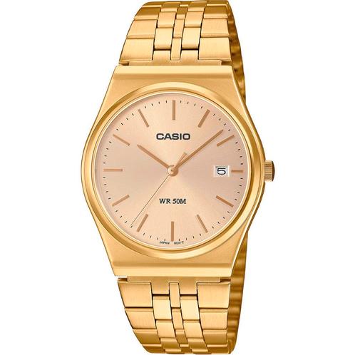 Casio - MTP-B145G-9AVEF - yellow, Sieraden, Tassen en Uiterlijk, Horloges | Dames, Verzenden