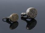 Twee Ottomaanse zegelhangers - Zilver met bronzen, Antiek en Kunst