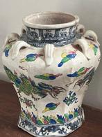Vietnam Bat Trang Martaban - Pot - veelkleurige glazuur op, Antiek en Kunst