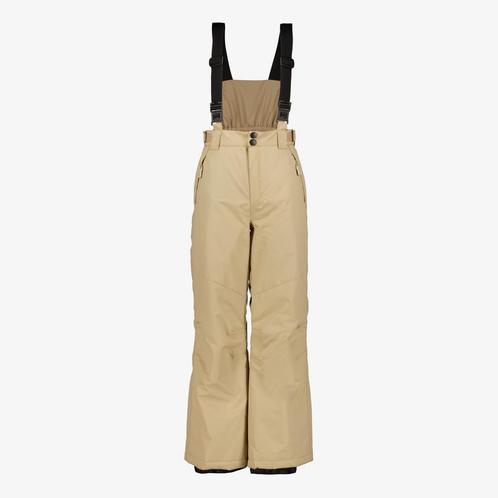Mountain Peak kinder skibroek met bretels beige maat 134/140, Sport en Fitness, Loopsport en Atletiek, Nieuw, Verzenden