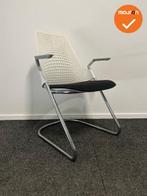 Herman Miller - Sayl - vergaderstoel - witte rug met zwar..., Vergader- of Presentatieruimte, Ophalen of Verzenden, Gebruikt, Stoel