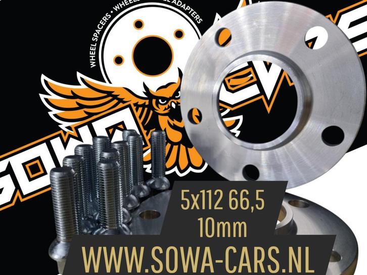 Spacers 10mm Mercedes A,CLA,CLS,CLK 5x112 Spoorverbreders, Auto diversen, Tuning en Styling, Ophalen of Verzenden