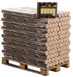 Ronde beuk briketten pallet 96 pakken x 10kg (960kg), Minder dan 3 m³, Ophalen of Verzenden, Blokken