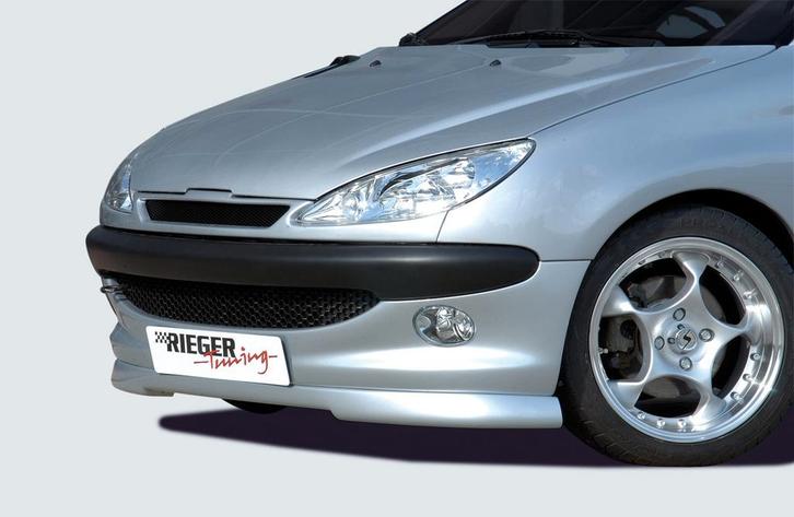 Rieger frontspoiler | 206: 09.98-05.06 - Cabrio CC, Sedan |, Auto-onderdelen, Carrosserie en Plaatwerk, Nieuw, Peugeot, Verzenden