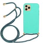 iPhone 12 Pro Max Crossbody TPU Hoesje met Koord Mint, Ophalen of Verzenden, Nieuw